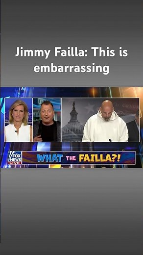 Jimmy Failla: Fetterman wants to be selling weed behind the bowling alley #shorts