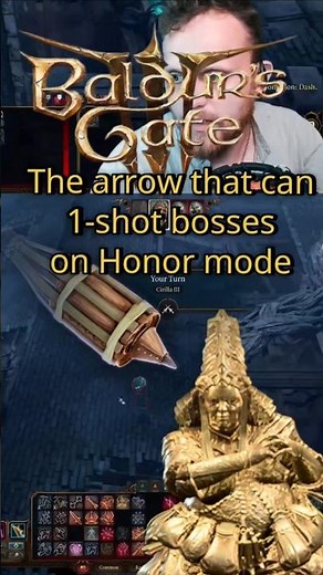 🏹 Don't ignore the incredible arrows in Baldurs gate 3 that can 1-shot bosses even in Honor mode