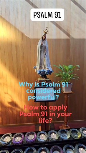 🔹️What is Psalm 91? 🔹️Why is it considered powerful? 🔹️How do we unlock the protective power of Psalm 91? This Psalm serves as a testament that God will shield his faithful followers from harm, reminding us of his constant protection over our lives (verse 7 *️⃣"a thousand may fall at your side, ten thousand at your right hand, but it will not come near you*️⃣") Psalm 91 invokes God's protection. It tells us that God hears our cries and protects us when we let Him takeover. God our refuge and 
