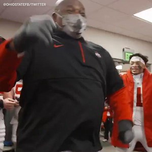 With Ryan Day out due to COVID-19, Larry Johnson made his college football head coaching debut vs. Michigan State and in the process, became the first Black head football coach at Ohio State. (via Ohio State University Football) | SportsCenter