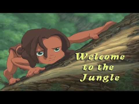 Disney's Tarzan Action Game (Medium) Walkthrough - Level #1 - Welcome to the Jungle