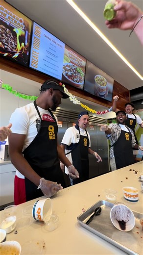 Burrito Rolling Contest at Qdoba HQ