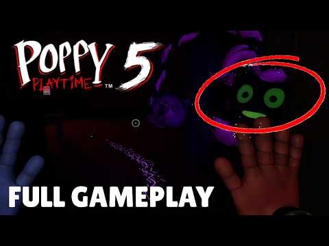 [ BUG LILY 🤣 ] Poppy Playtime: Chapter 5 - Full Gameplay