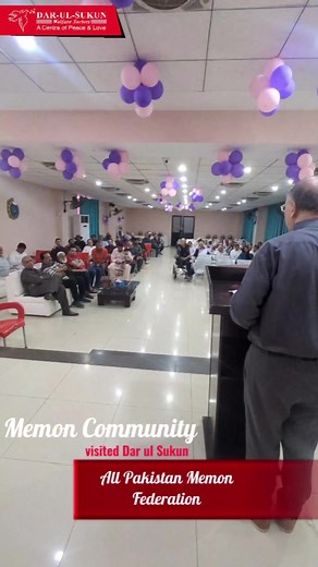 1.6K views · 50 reactions | Building Bridges of Compassion: All Pakistan Memon Federation and Memon Community from all walks of life, Extend Support to Dar ul Sukun Centre. #DarulSukun #CentreofPeaceandLove ️❤️ #MemonCommunitySupport #TogetherForCause | Dar ul Sukun | Facebook