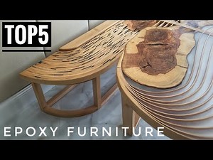 Top 5 Epoxy Projects. Woodworking projects. Епоксидная смола.