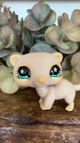 Vintage Authentic Littlest Pet Shop #957 Ferret Hasbro - Etsy