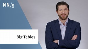 Designing Tables for Desktop Apps with Lots of Data (Video)