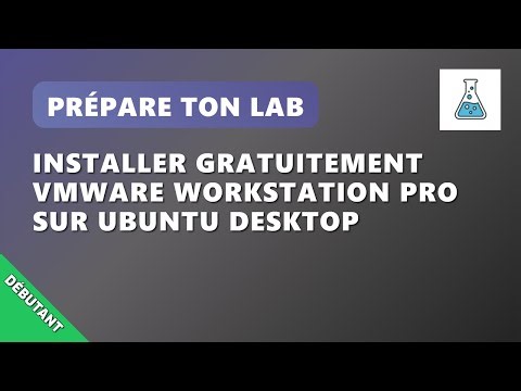 N01EP2 : Prépare ton lab Ubuntu - Gratuit - Installer VMware Workstation Pro 25H2