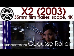 X2 (2003) 35mm film trailer 3, scope 4K