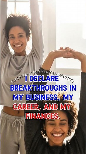 “60 Sec Morning Affirmation Prayer for Blessings | Positive Daily Declarations & Breakthroughs”