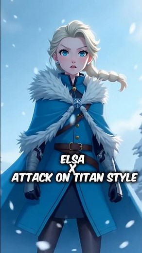 Disney Princesses in Anime Style 🔥 #disneyprincesses #shorts