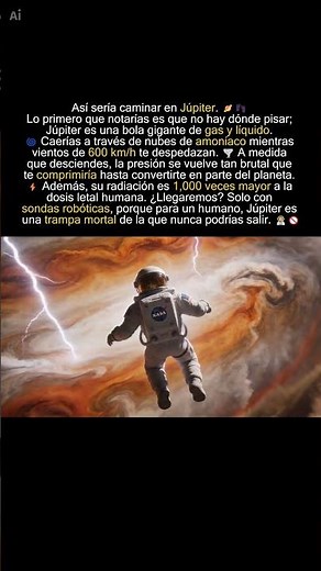 Lo que pasaría si caminaras en Júpiter #space #astronomy #shorts #curiosidades