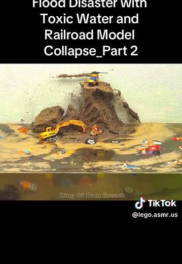 Flood Disaster with Toxic Water and Railroad Model Collapse_Part 2 #legodambreachexperiment #legodambreach #dambreach #experiment #legodambreachvideo #legodambreachcity #dambreachlego #dambreachmovie #dambreachexperiment #damcollapse #dambreach #legodamflood #experimentswithwater #waterexperiments #sanddam #sanddambreak #Legopeople #LegoExperiment #legocity #dioramakingofdambreachexperiment #Tsunami #DamBreachExperiment #tsunamilego #tsunamilegovideos #dioramad
