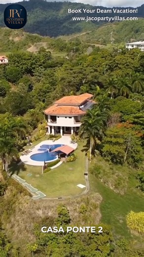 🌴✨ Dreaming of the Ultimate Costa Rican Escape? ✨🌴 Welcome to Casa Ponte 2—where luxury meets adventure in the heart of the jungle! 🌿🏡 Imagine waking up in a sprawling 8,900 sq. ft. private villa with 10 spacious suites, a stunning pool with a swim-up bar, and not one, but TWO thrilling water slides (150 ft & 200 ft)! 🌊🔥 💎 Relax in the jacuzzi under the stars ⛳ Challenge friends to mini-golf 🚁 Arrive in style with your own helipad Whether it’s a luxury getaway, family reunion, or epic pa