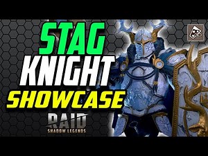 STAG KNIGHT - TOP TIER EPIC - GAMEPLAY - BUILD - MASTERIES | RAID SHADOW LEGENDS