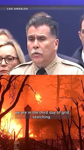 5.7K views · 25 reactions | L.A. County Sheriff Robert Luna spoke about grid searching as an approach to find victim remains during a presser held on Jan. 13. He calls the ongoing effort a "very grim task." FULL STORY: https://bit.ly/42gweOf | KATV Channel 7 | Facebook