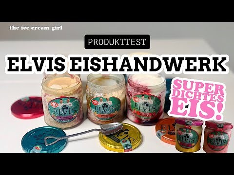 ELVIS XXL ICE CREAM TEST | 8 TRADITIONAL ICE CREAM FLAVORS | THE ICE CREAM GIRL REVIEW
