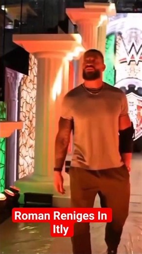 Roman Reigns Arrives In Italy! 🇮🇹 The OTC Is Here 🔥