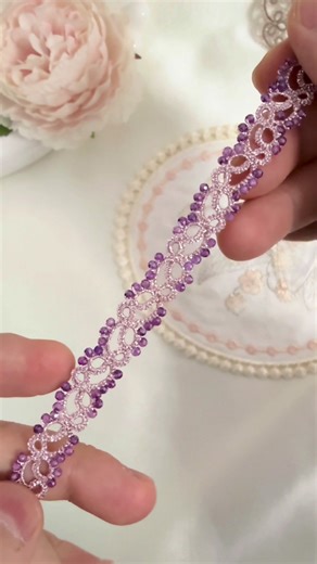 Creating a Beautiful Tatting Lace Bracelet