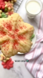 CREAM CHEESE SPRITZ COOKIES 😍 A classic Christmas Cookie recipe! | All Things Mamma