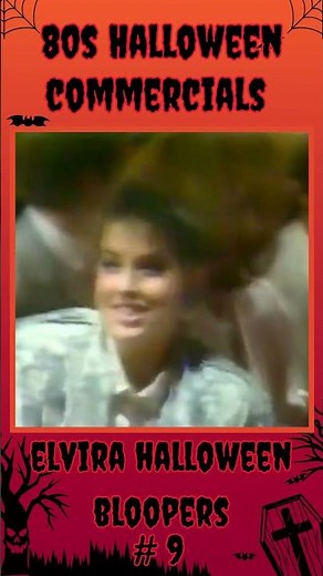 Elvira Halloween Bloopers 🎃 #Elvira #HalloweenBloopers #80sHalloween