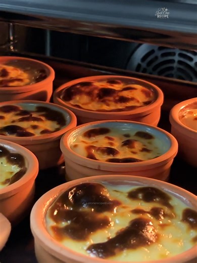 Turkish Baked Rice Pudding | Fırında Sütlaç🤍 Golden on top. Creamy inside. Perfect texture every time. Wait for the caramelized finish ✨ Follow for more global recipes.