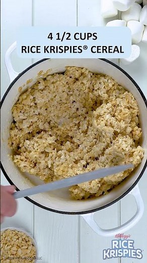 Original Rice Krispies Cereal Treats using Vegan Marshmallows | Easy No-Bake Dessert