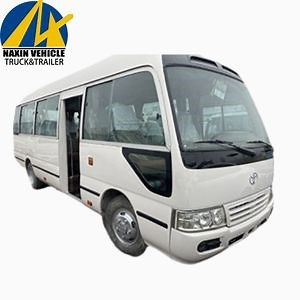 [Hot Item] Used Toyota Coaster 30-Seater Mini 4X4 Bus 32 Places for Occasions Diesel Fuel Type