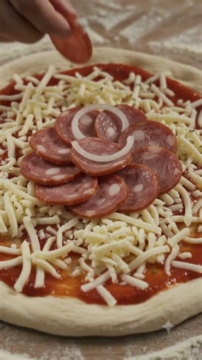 Calabresa sausage pizza #pizza #food