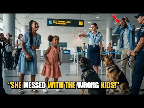 Gate Agent Threatens Black Girls With Service Dogs - Until Call To Dad Fired Entire Crew
