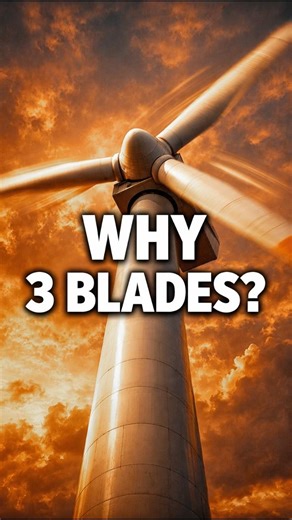 Why Wind Turbines Never Use 4 Blades