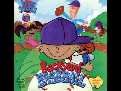 Opening To Backyard Baseball 1997 PC CD-Rom