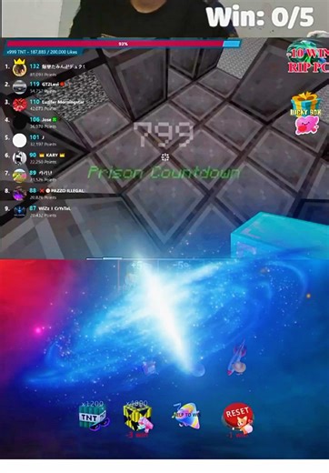 800-Second Countdown in Minecraft Live