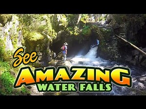 WATER FALLS Hike/ Grotto Falls Trail - MONTANA