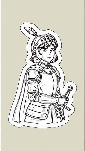 How to Draw a Cute Knight (Easy Step-by-Step) with Chillify