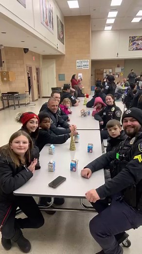 1.8K views · 170 reactions | 2023 Shop with a cop. Sorry for waking ya’ll up! | Springville Police Department | Facebook