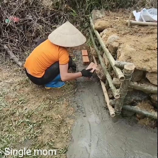 TIMELAPSE 35 days of mini hydropower construction. Free electricity installation for the house-023 | Wilderness Life