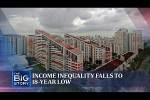 Income inequality in Singapore falls to lowest level in almost two decades as household incomes rise