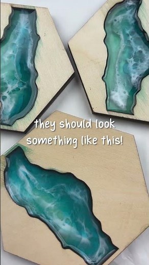 Resin & Wood Coasters