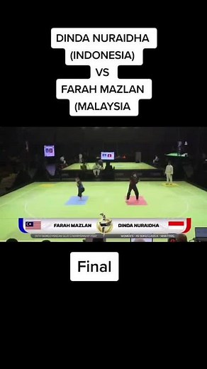 final Indonesia vs Malaysia #viral #indonesia #pencaksilatindo #pesilat #worldchampionship #19thworldchampionship2022 #pencaksilat #malaysia