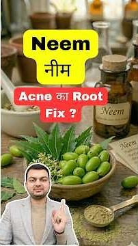 Neem Benefits for Skin | How does Neem cure acne and skin infections? @DrRahulRathee