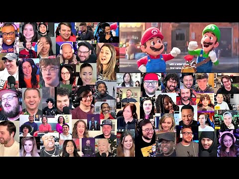 The Super Mario Bros. Movie Trailer Reaction Mashup