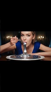 Eating Liquid Metal Candy Like Mercury 💧 | Slurp ASMR #shorts