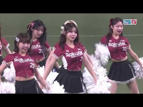 03/28 中信 VS 樂天 賽前，中華職棒37年開幕戰，樂天女孩Rakuten Girls帶來精彩的舞蹈表演，為棒球季拉開序幕