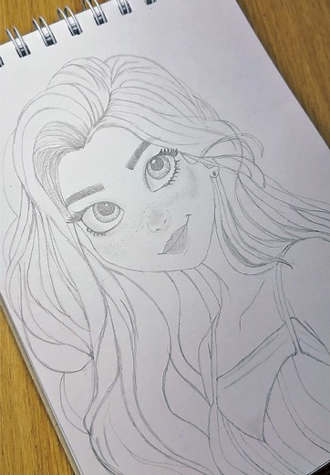 Desenhando Rapunzel: Tutorial Passo a Passo