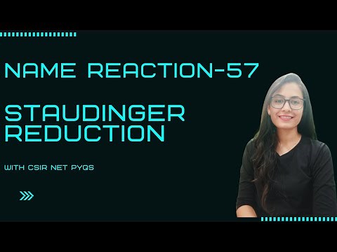 STAUDINGER REDUCTION - Azide Reduction By Phosphine | Name Reactions