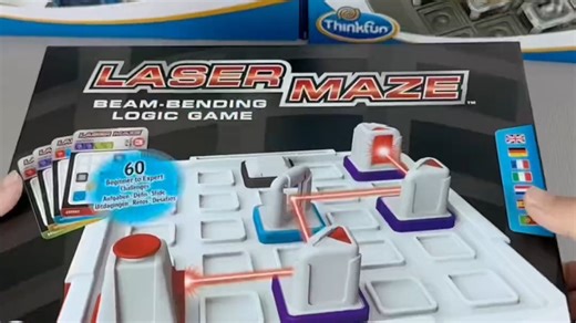 Thinkfun家的各种益智玩具，一次玩个够太烧脑了，都闯不过10关😂#我的玩具分享#益智玩具#玩具#开箱#童趣童真-7425928956194376960