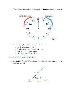 Grade 5 Rationalized Mathematics Strand 3 Geometry Notes