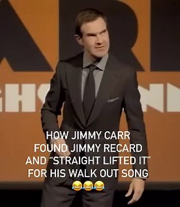 How Jimmy Carr found Jimmy Recard and “straight lifted it” for his walk out song 😂 | Drapht