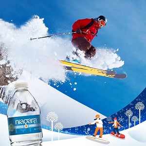 Niagara—the official sponsor of staying hydrated this winter! | Niagara Water
